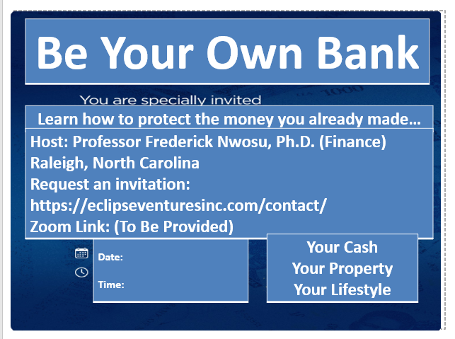 Be Your Own Bank